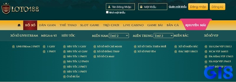 Tỷ lệ cá cược tại Loto188 rất hấp dẫn có thể lên đến 1:99 mang lại cơ hội cho lô thủ