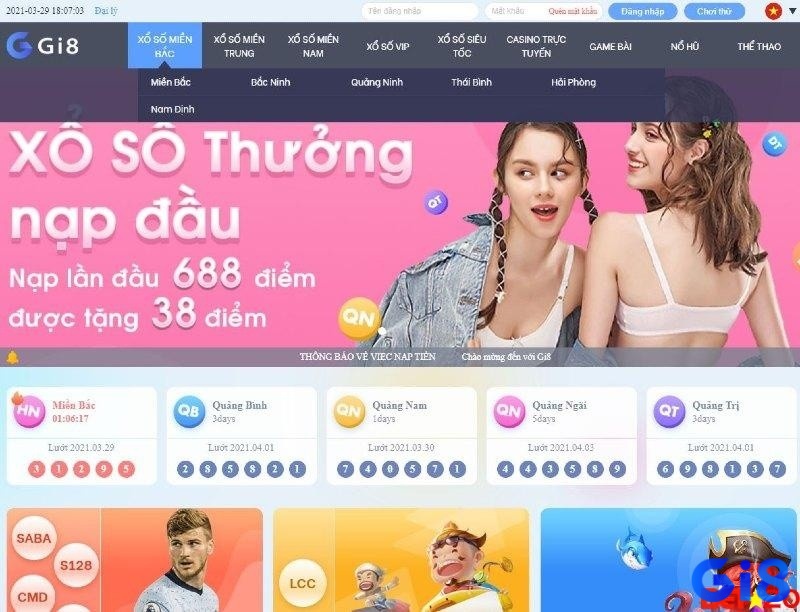 Tham gia chơi lô đề tại nhà cái Gi8 uy tín và xanh chín